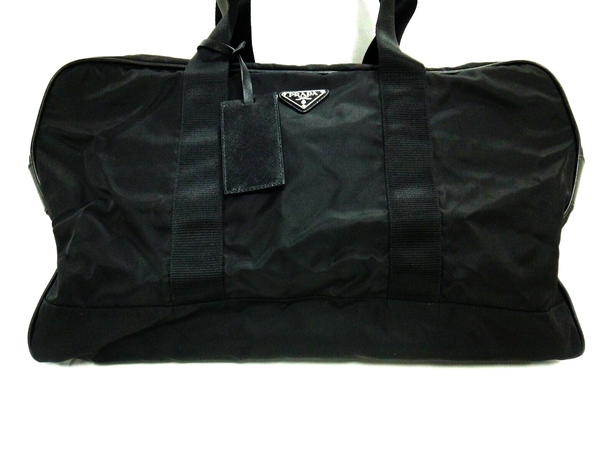 プラダ/ボストンバッグ/黒/ナイロン×レザー/型番：V70Sの買取実績