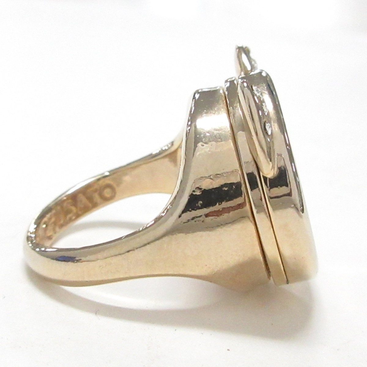 ツモリチサト/リング/ゴールド/ネコ/ラインストーンの買取実績【ブラン