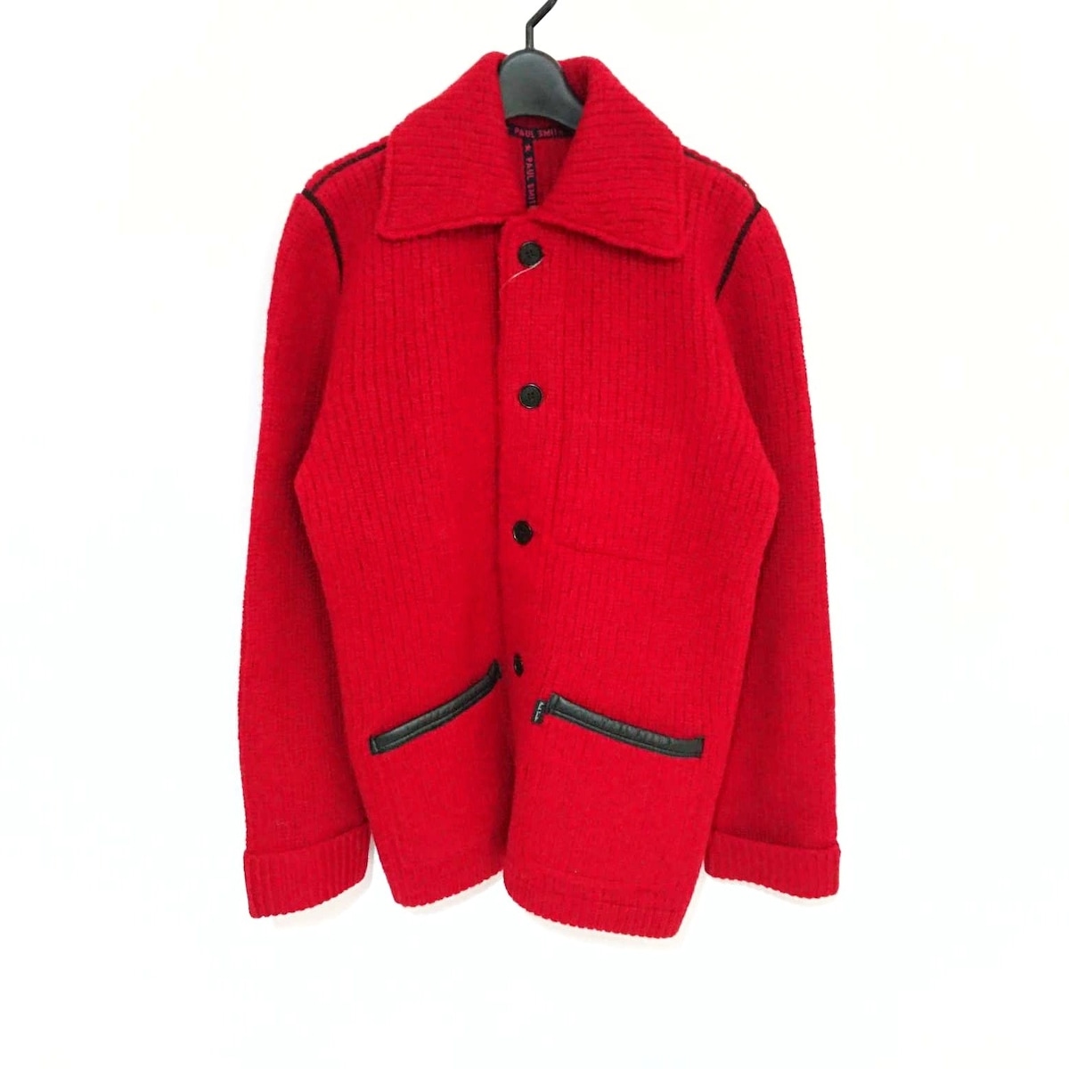 ポールスミスレッドイヤー/コート/レッド×黒/サイズ：Mの買取実績