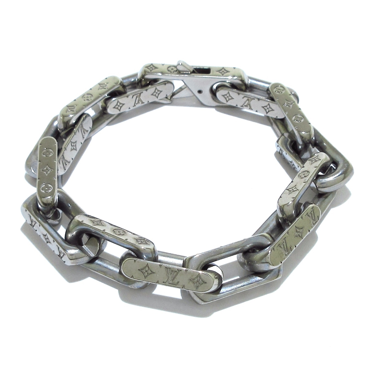 ルイヴィトン/ブレスレット/ブレスレットチェーンモノグラム/シルバー