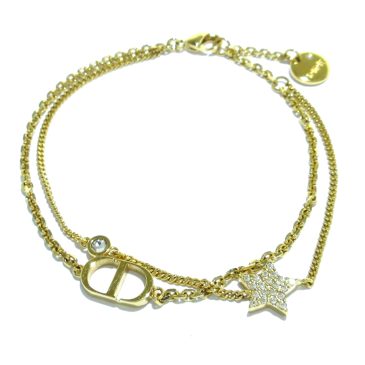 ディオール/クリスチャンディオール/ブレスレット/PETIT CD ダブル