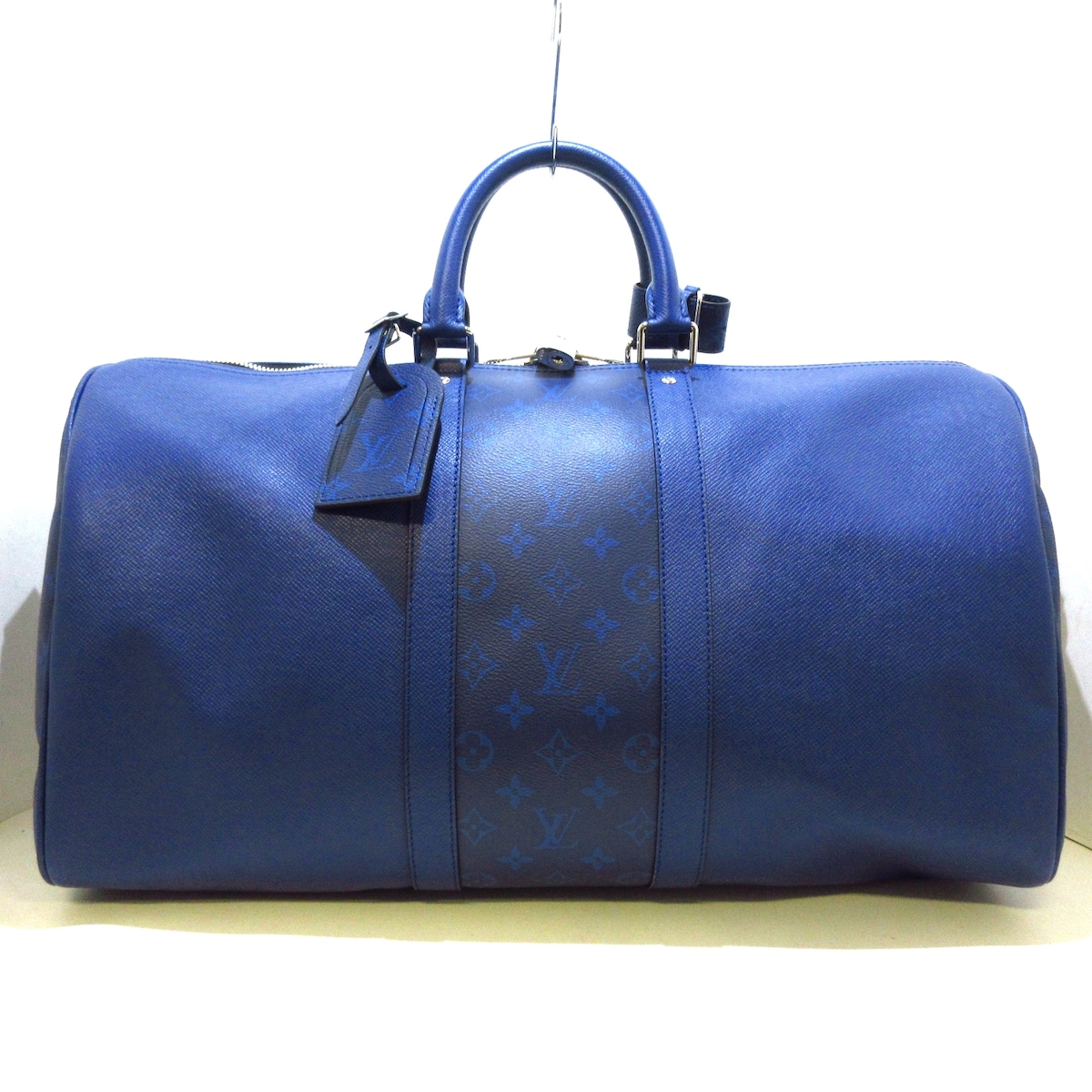 ルイヴィトン/ボストンバッグ/キーポルバンドリエール50/コバルト