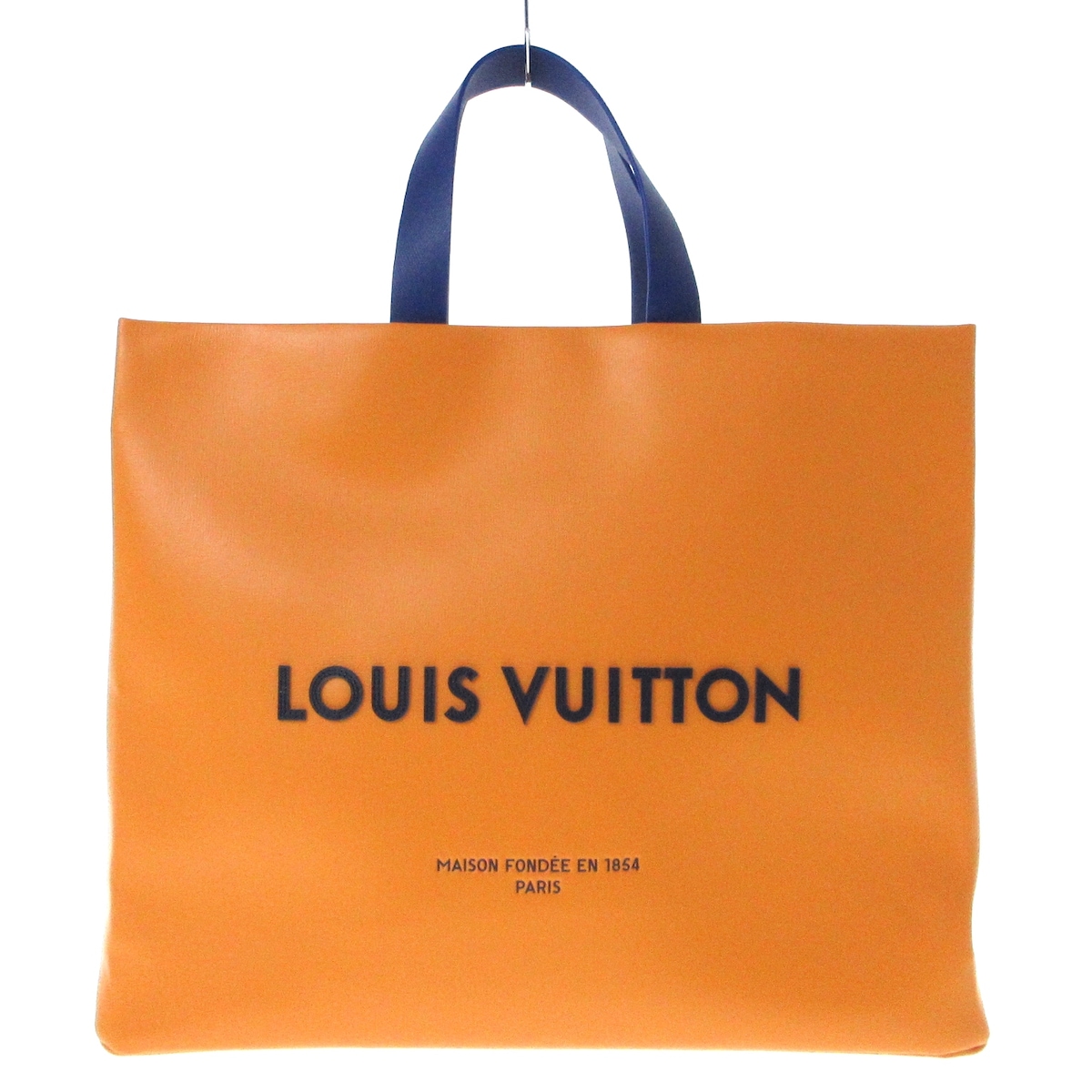 ルイヴィトン/トートバッグ/ショッパーバッグMM/サフラン/レザー(皮革