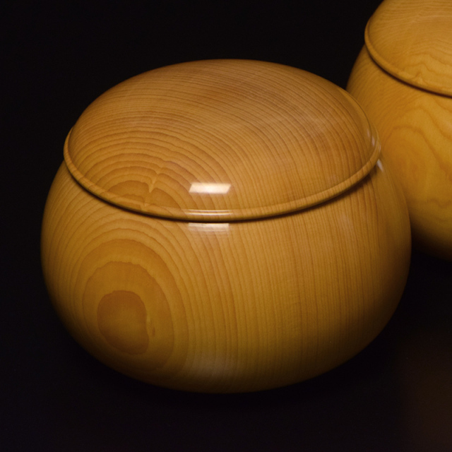 特製本榧碁笥（40号） | 前川榧碁盤店