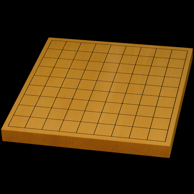 おまかせ】本榧卓上将棋盤 1寸（ハギ盤・特上） | 前川榧碁盤店