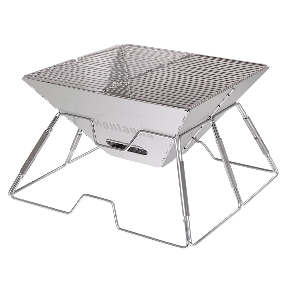 折りたたみBBQグリル 焚火台 バーベキューコンロ アウトドア キャンプ