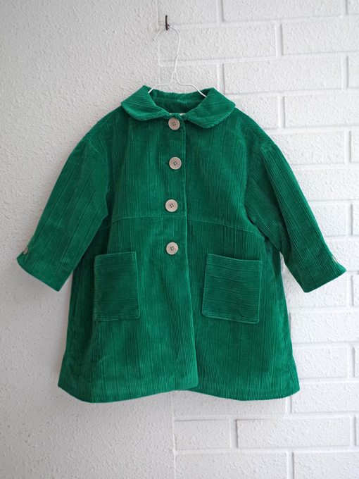 CARAMEL ベルベットコーデュロイコート OTTI オッティ パリやイタリア