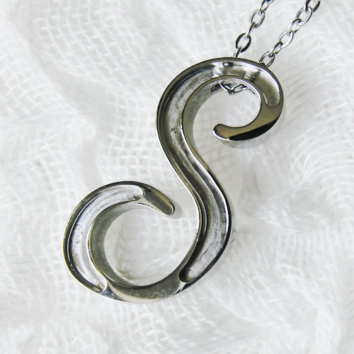 シルバー チェーン付きペンダントトップ・チェーン付きネックレス08