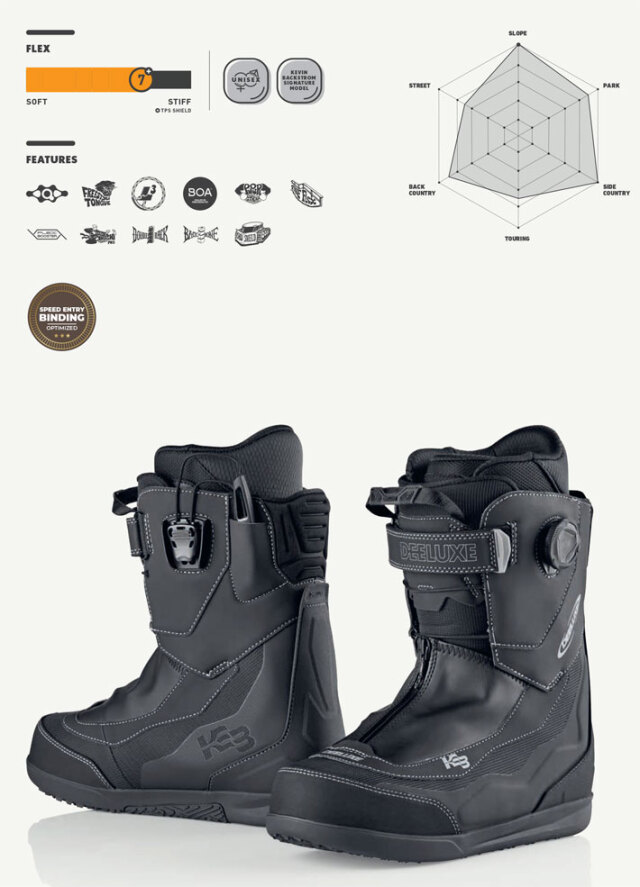 25-26 DEELUXE ブーツ AERIS ディーラックス アエリス ケビン・バック