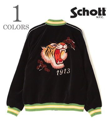 Schott ショット 別珍|スーベニアジャケット『SOUVENIR JACKET 顔虎