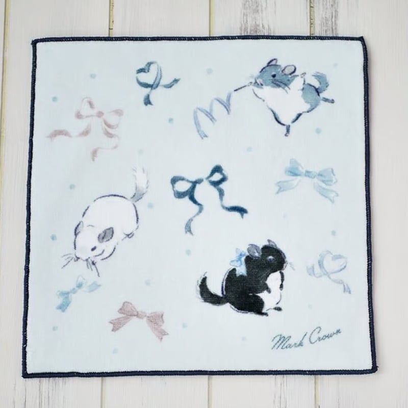 Mark Crown》マルククラウン 日本製タオルハンカチ | Royal Chinchil