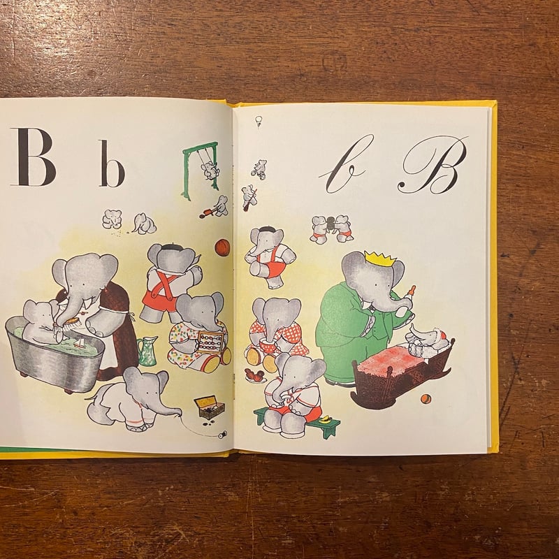 ABC de Babar」Jean de Brunhoff（ジャン・ド・ブリュノフ） | F