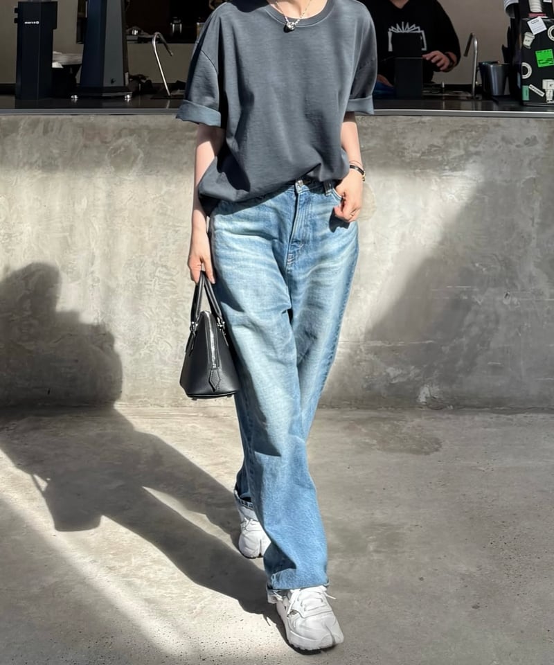 FASHIRU × SOMETHING］baggy fit Jeans(Japan made