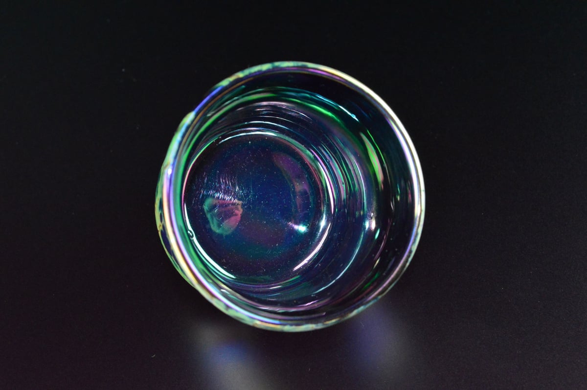 江副行昭 手造りガラス熔壌ぐい呑 | GALLERY 旭