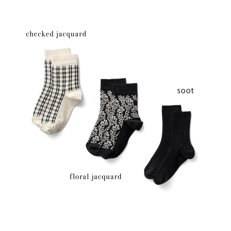 SOOR PLOOM / MIXED SOCK - SOOT 単品販売 | hi heidi