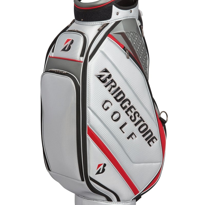 BRIDGESTONEゴルフ ツアーレプリカキャディバッグ シルバー | Bose Iron