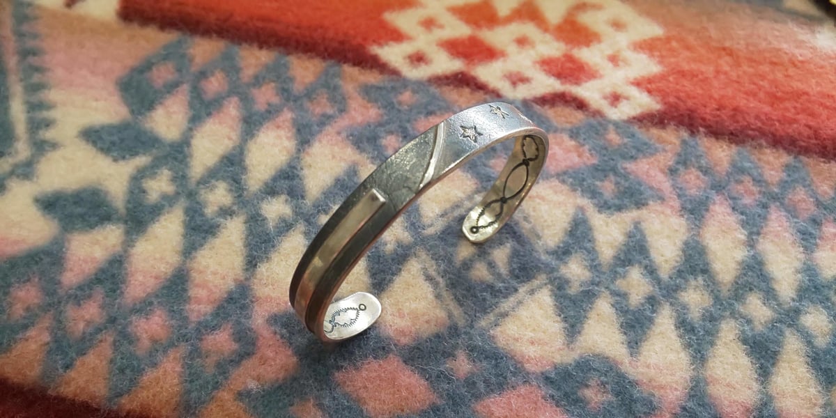 ナバホ族 マイケルローアンホース バングル NAVAJO 『BANGLE （Michael