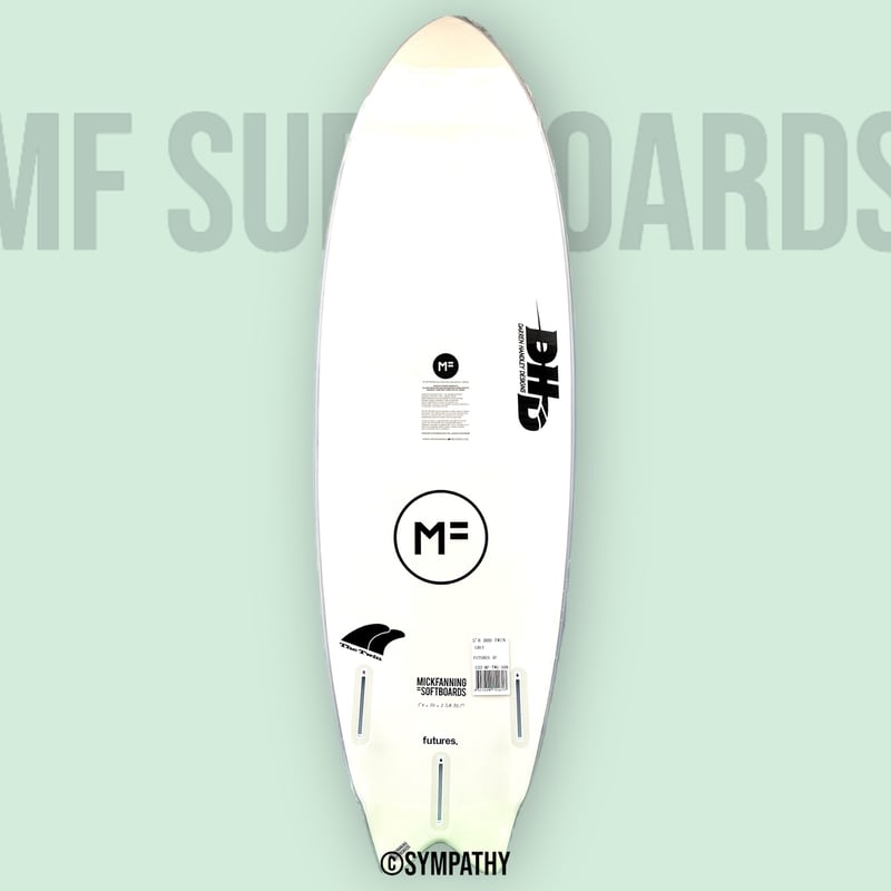 MFsoftboards DHD TWIN 5'8
