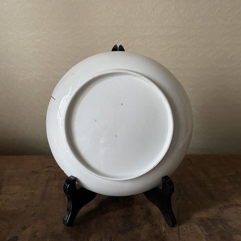 古伊万里 白磁陽刻皿(柿右衛門様式) A / 江戸時代 | フルミナ