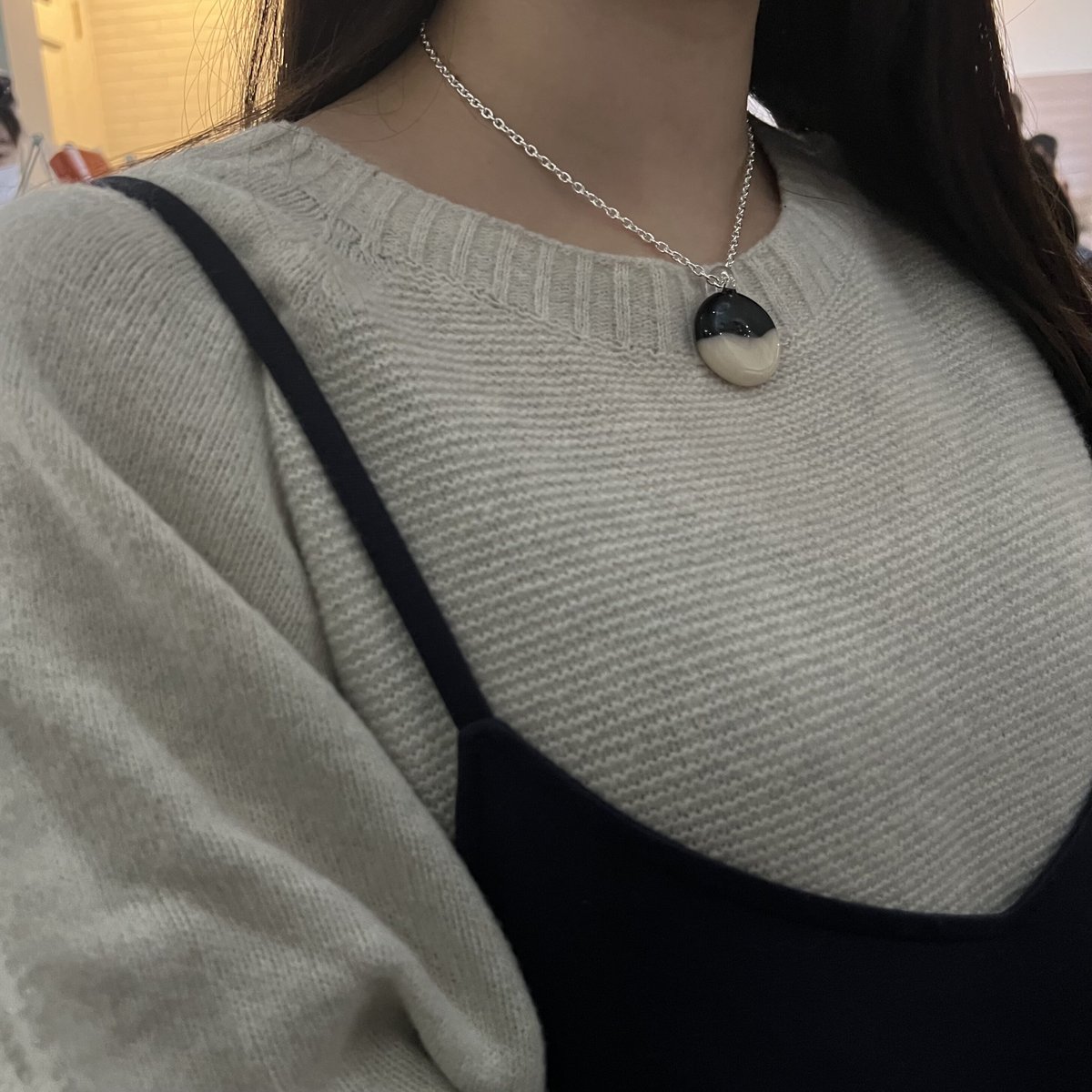 hug cable chain necklace / silver925 | yurikaak