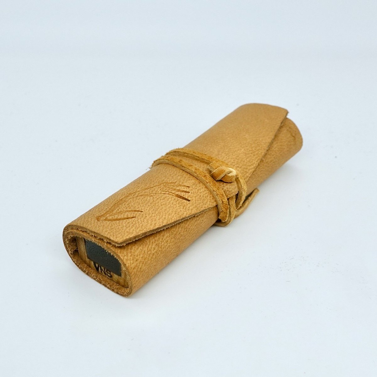 LEATHERWOOD bespoke クリスプ松脂 木製ケース皮ケース Amazon