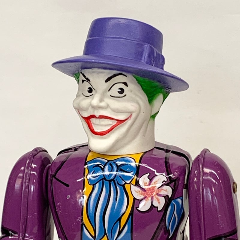 ゼンマイ歩行ブリキ The Joker ジョーカー ビリケン 商会箱付 Made in