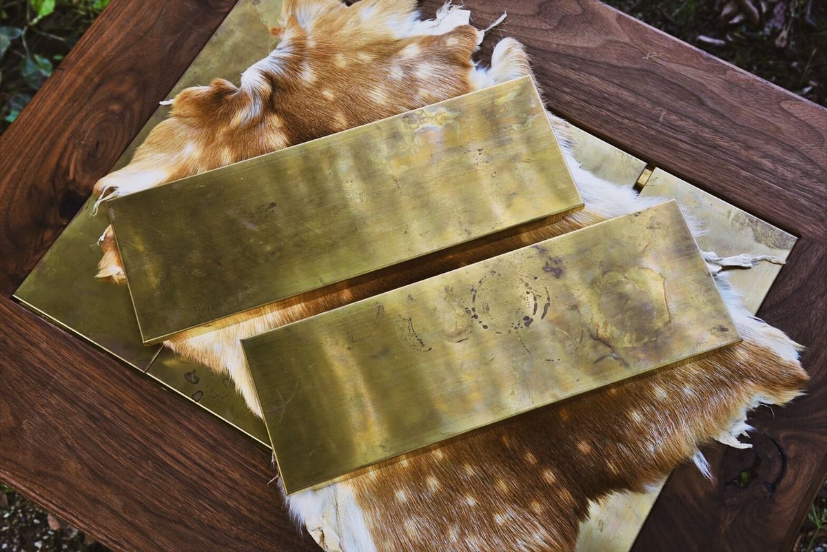 NORAsフレーム専用真鍮パネル（2枚組） | old mountain