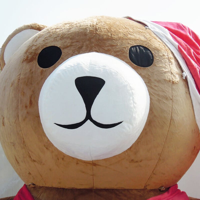 送料込み 空気で膨らむ ビッグサワサワくまちゃん 3m | 紙吹雪専門店の