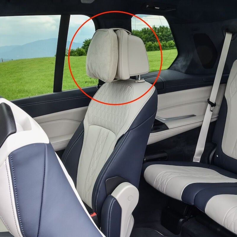 BMW純正リアシートヘッドレストクッション G05 X5 G07 X7 | Wright Co
