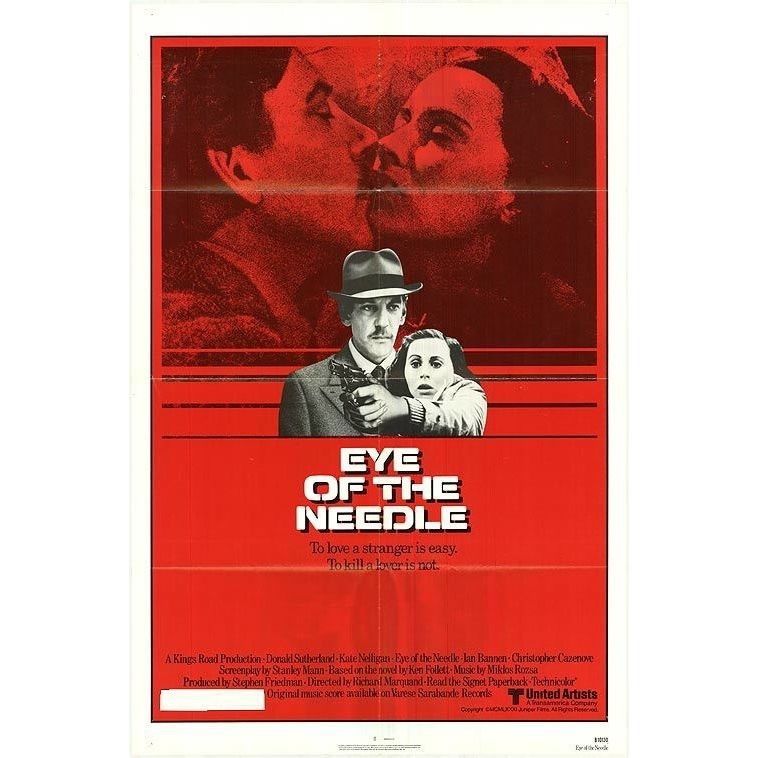 OP-021 「針の目（Eye of the Needle)」 ＃映画ポスター/米国版オリジナ