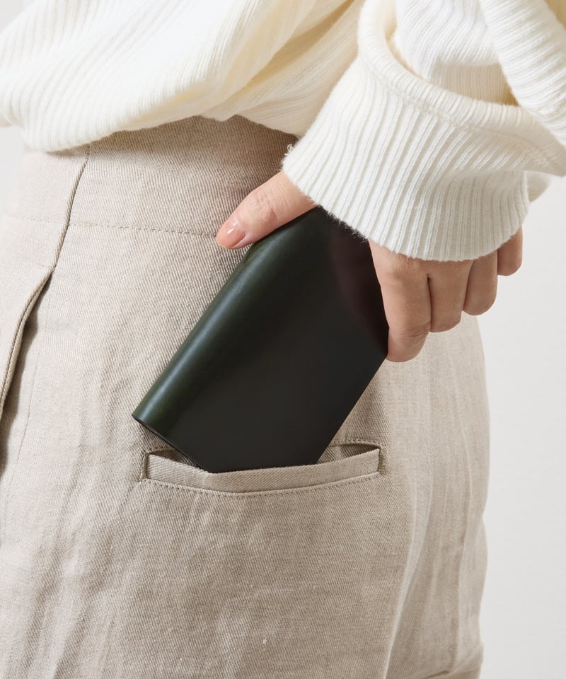 SLOW スロウ / Ex.cordovan mini wallet 別注コードバンミニウォレ