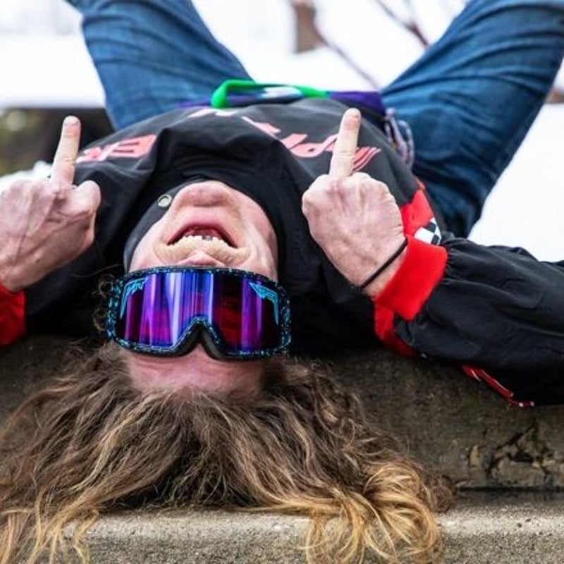 GOGGLES/MIDNIGHT Mirrored Lens and Low L (PITVI