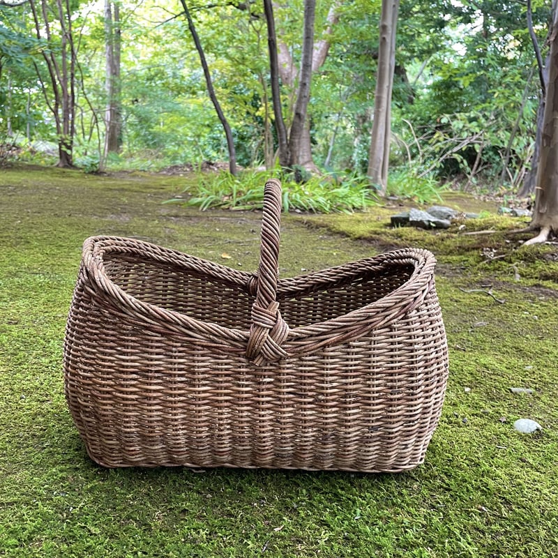 pejite(ペジテ)ヴィンテージ あけびカゴ あけび＆籐のカゴ