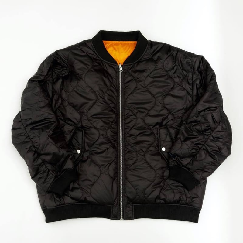 Reversible MA-1-ブラック(オレンジ) | harapeco Store