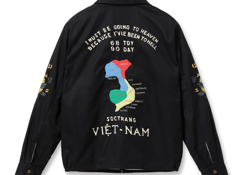 テーラー東洋 ベトジャンLate 1960s Style Cotton Vietnam Jac