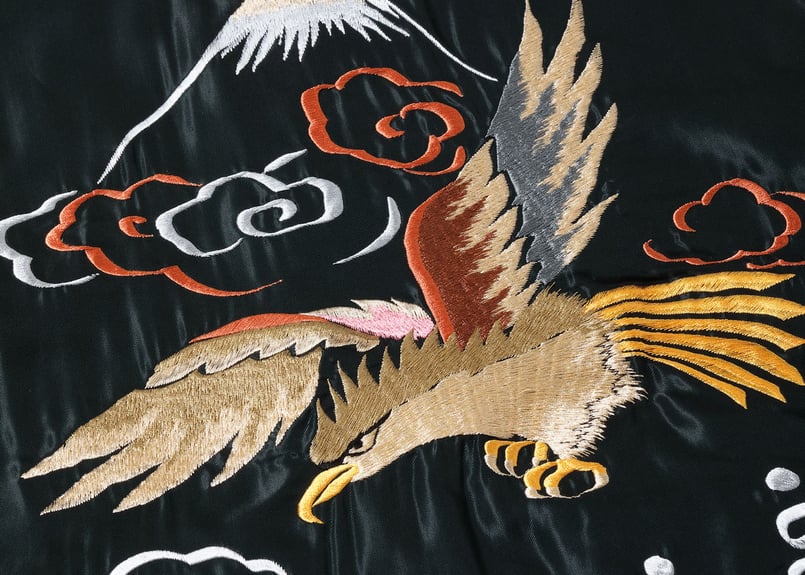 初復刻 べっちん テーラー東洋スカジャン 別珍中綿無Velveteen (Two