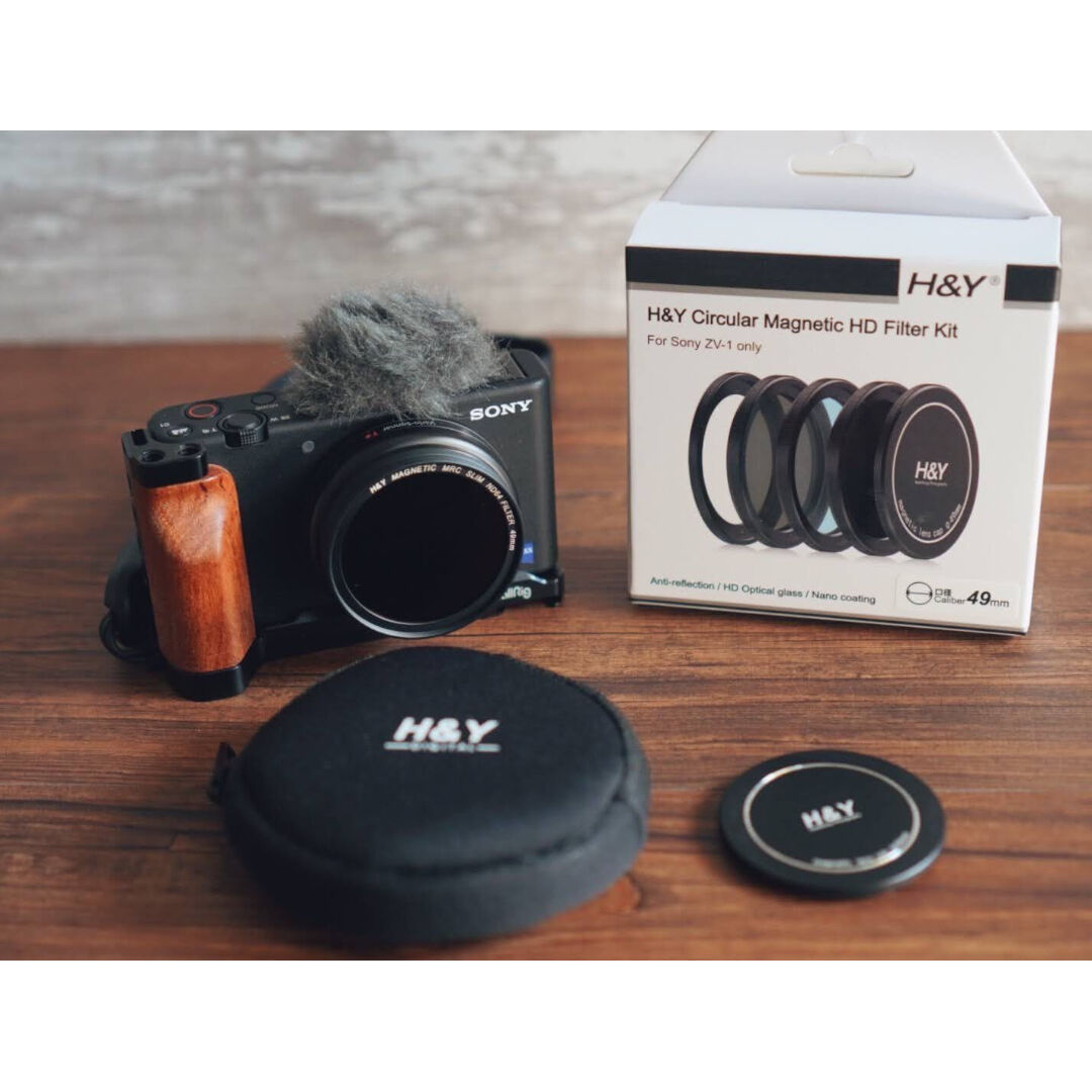 49mm MagneticフィルターKit for SONY ZV1 & ZV-1M2 | H