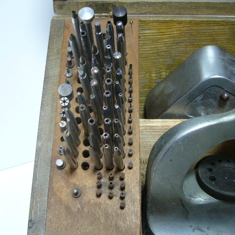 GEM ポンス台 タガネセット 機械式腕時計 時計工具 時計修理 | MARUKO商会