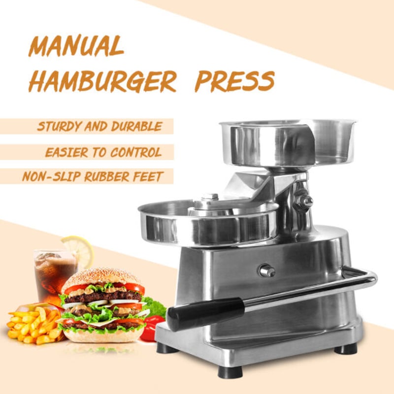 ハンバーガープレス 業務用 バーガー成形機 ラウンド パティ 肉 整形