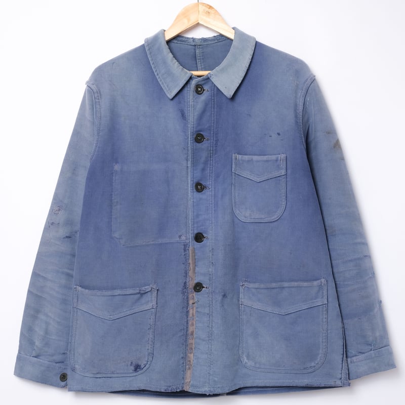 40–50s France Vintage Adolphe Lafont Blue Moles