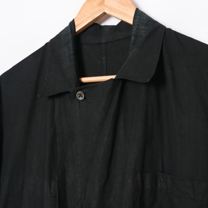 30-40s France Vintage Indigo Linen Maquignon Co