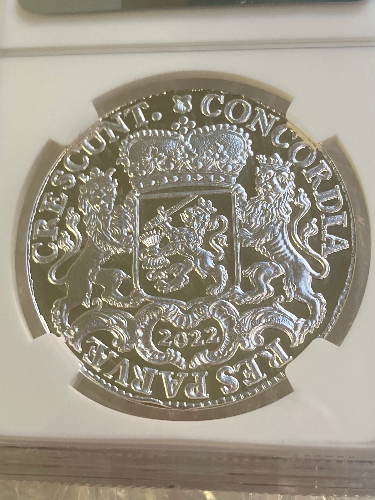 NGC鑑定PF70 発行数200枚のプルーフ版 オランダ造幣局 2022年