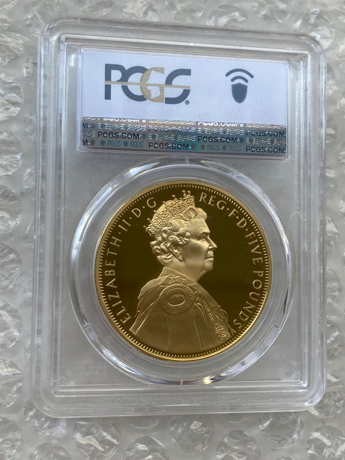 最高鑑定・PCGS鑑定PR70 ダイヤモンドジュビリー 2012年 エリザベス