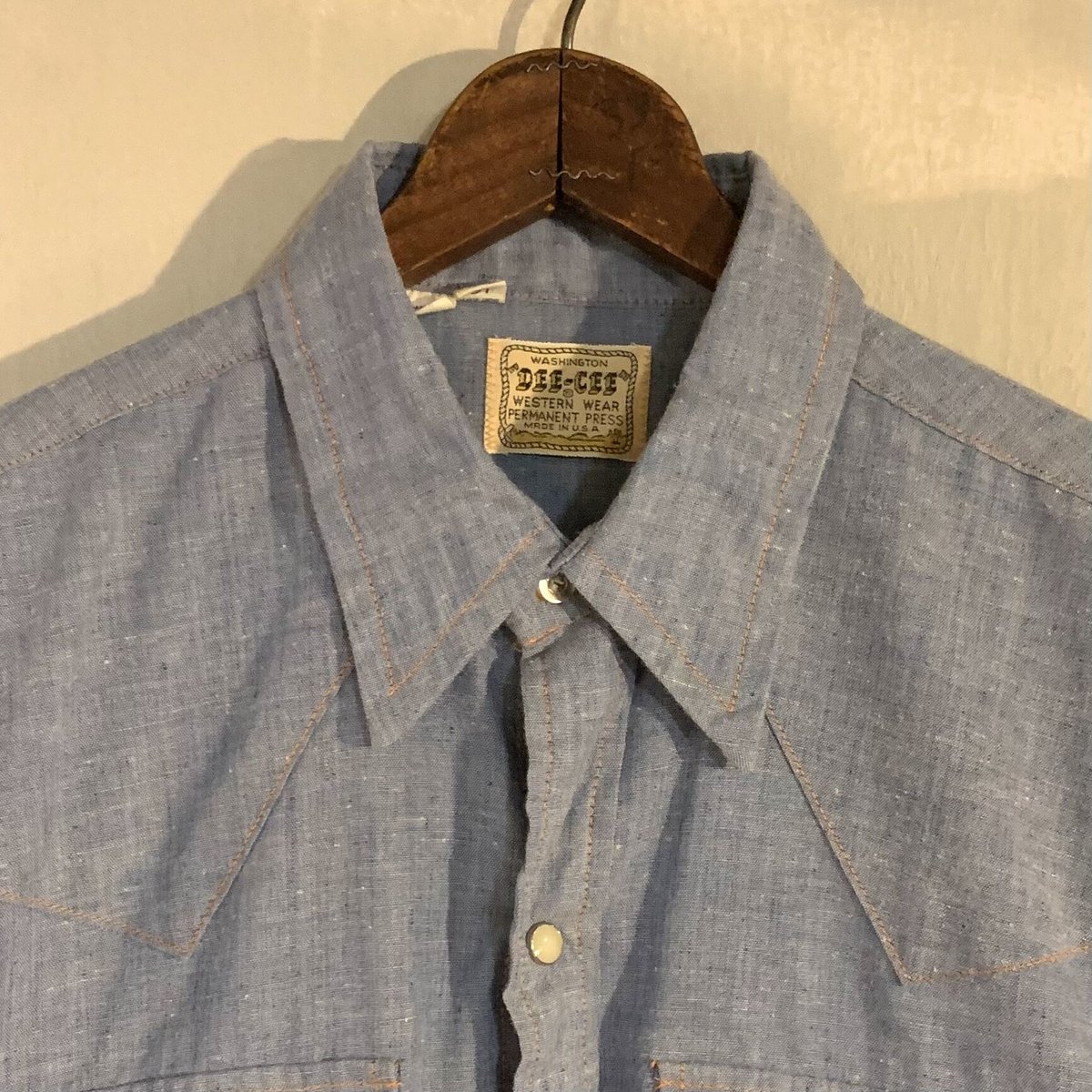 60s WASHINGTON DEE CEE シャンブレーシャツ ショートスリーブ