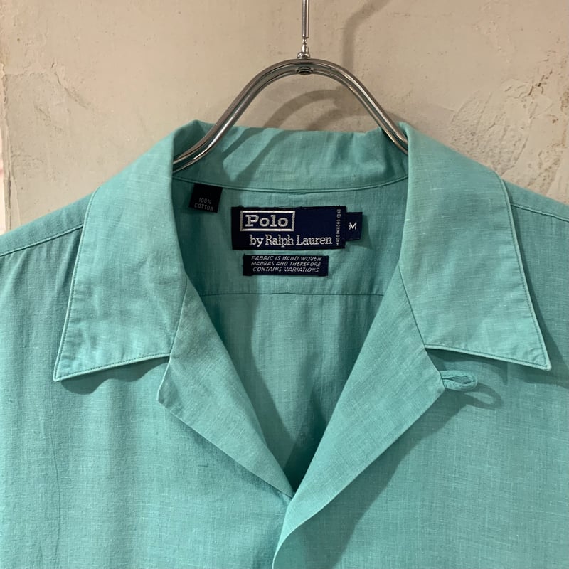 90s Polo by Ralph Lauren S/Sオープンカラーシャツ ラルフローレン