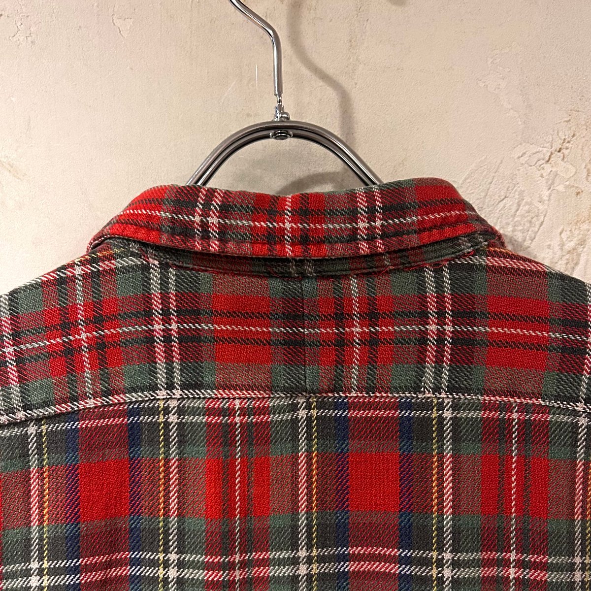 90s RRL L/Sネルシャツ ダブルアールエル ラルフローレン 三ツ星タグ