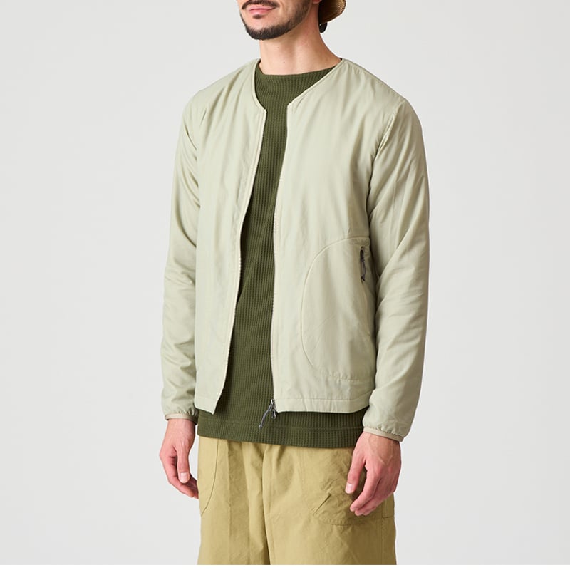 オクタライニングのカーディガン / AXESQUIN ELEMENTS アクシーズ