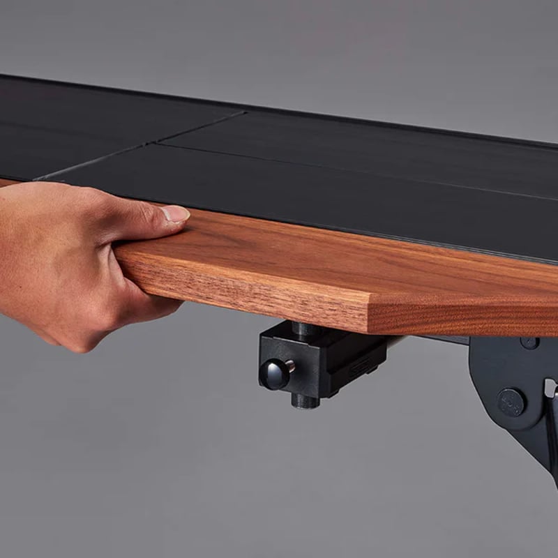 【希少】 ダッパーパンチ　サイドテーブル&脚セット　キャンプ カスタムパーツ ダッパーパンチ Dapper Punch 木製三脚H385 オーク