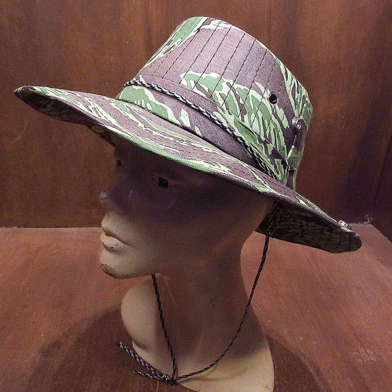 MASH製 タイガーストライプ ビーチハット L デッドストック ナム戦