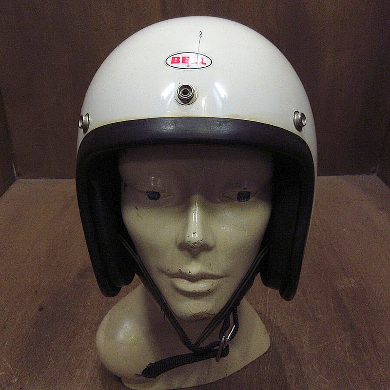 ビンテージ60's○BELL 500-TXジェットヘルメット白size 7 1/8○22100